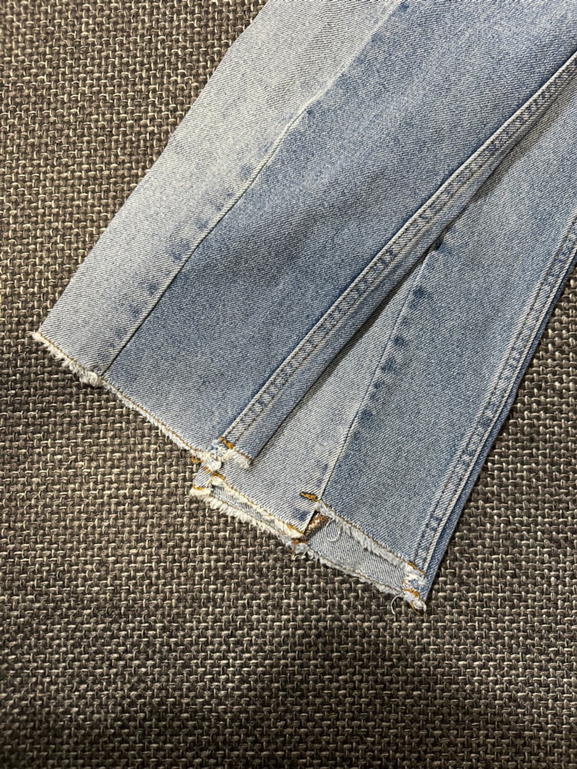 산드로 스플릿 데님 팬츠 상품이미지6