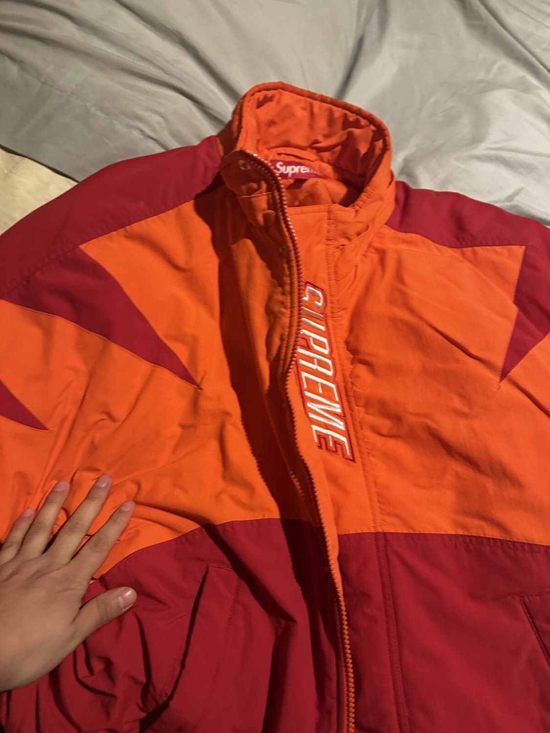 슈프림 타이거 레이싱 자켓 오렌지 상품이미지3