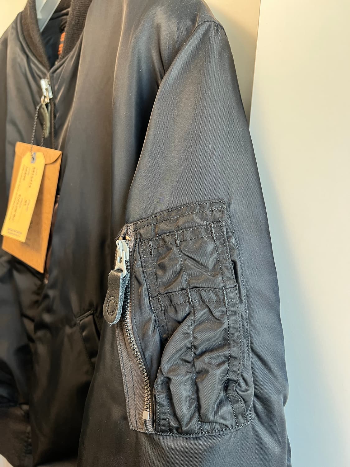 [L] 버즈릭슨 윌리엄깁슨 알버트터너 MA-1 자켓 상품이미지3