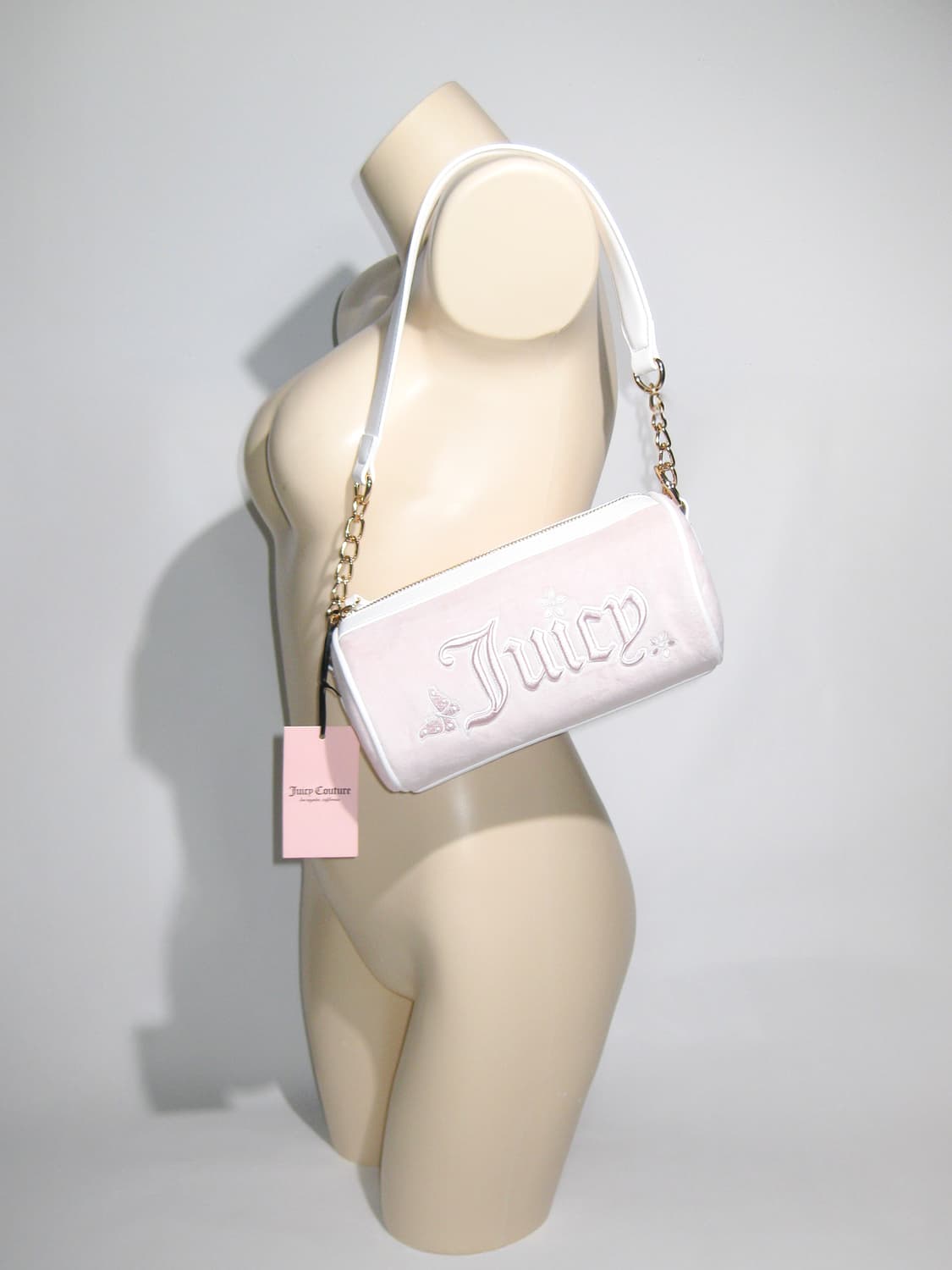 쥬시 꾸뛰르 라이트핑크 배럴백 상품이미지2