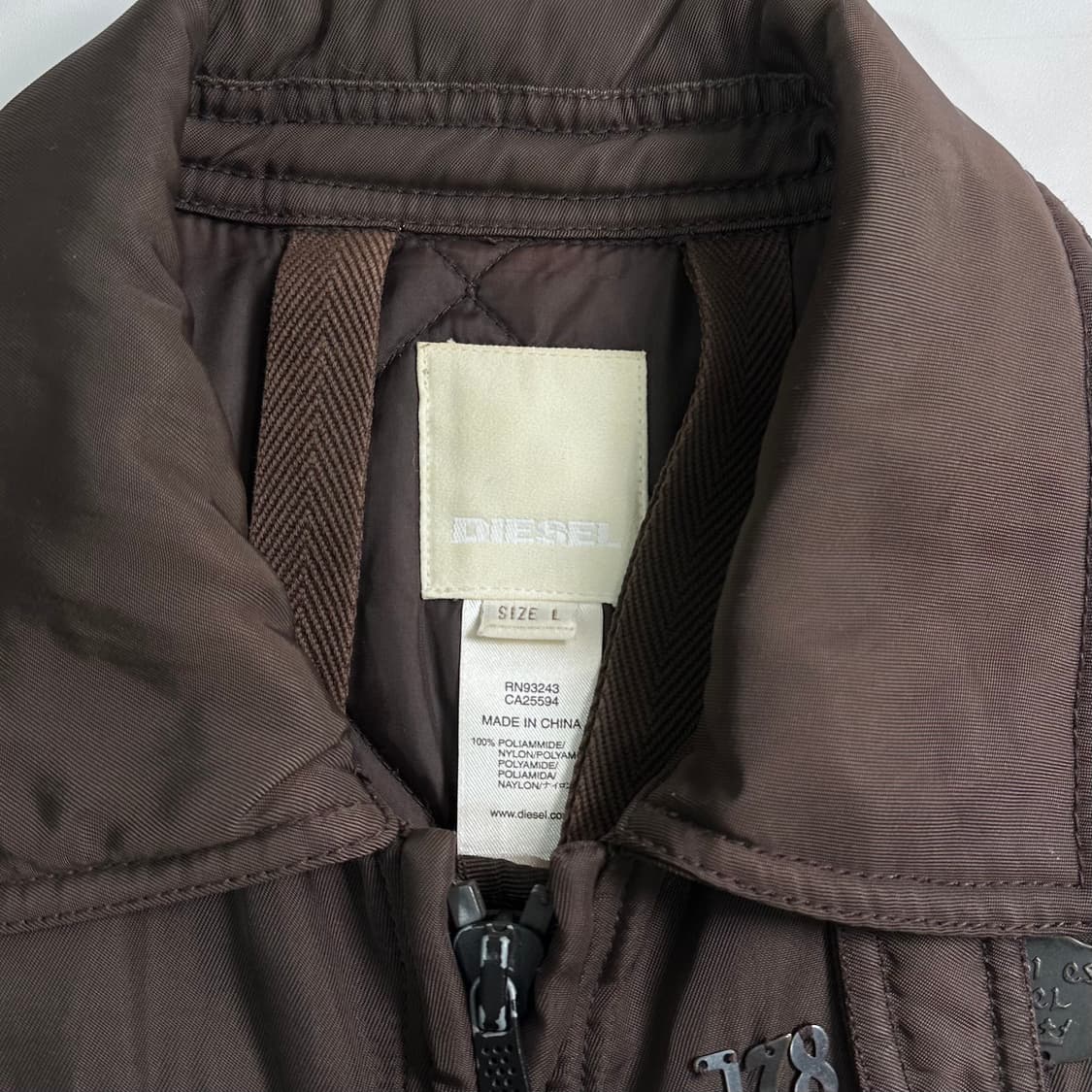 디젤 브라운 봄버 자켓  상품이미지6