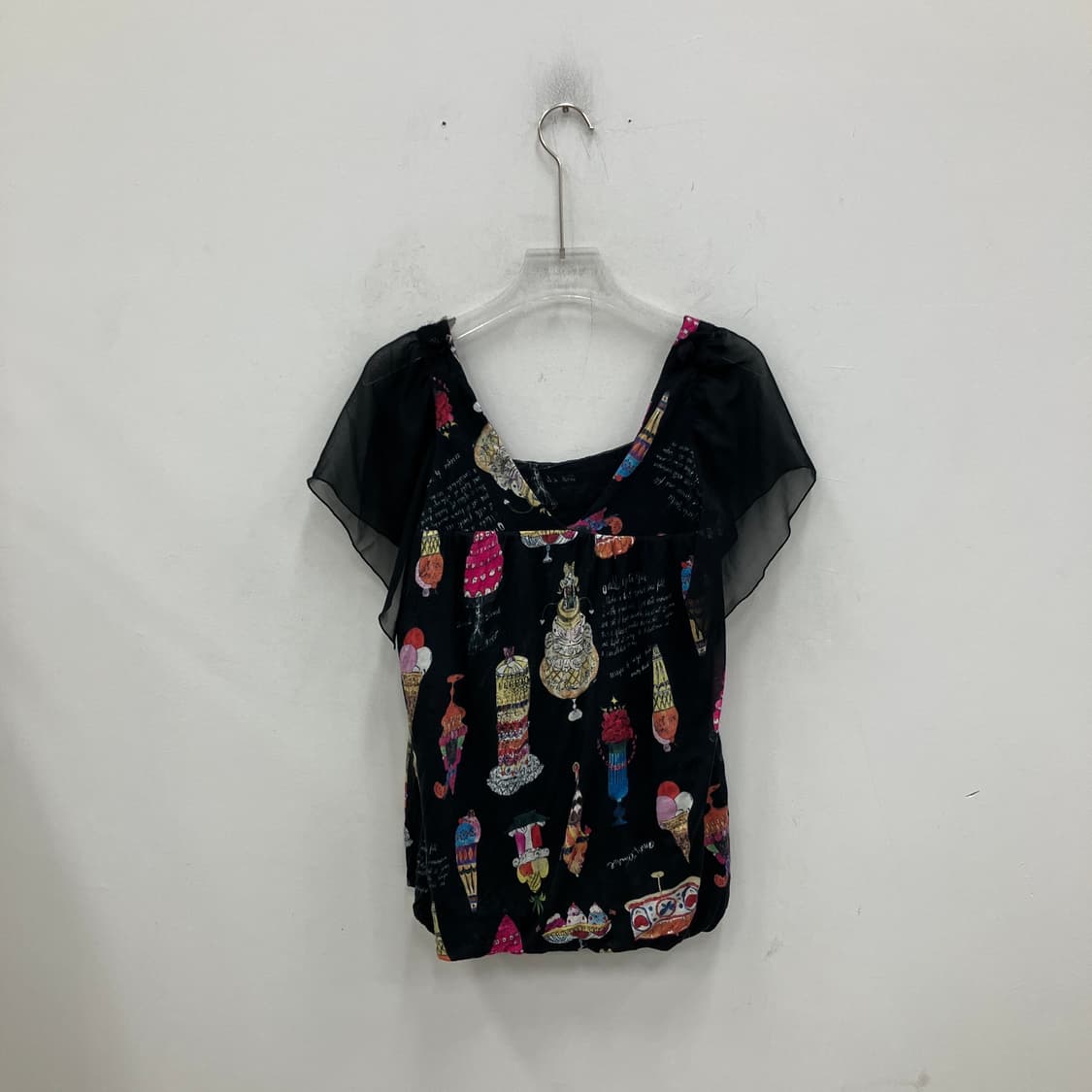 히스테릭글래머 앤디워홀 나시 블라우스 상품이미지2