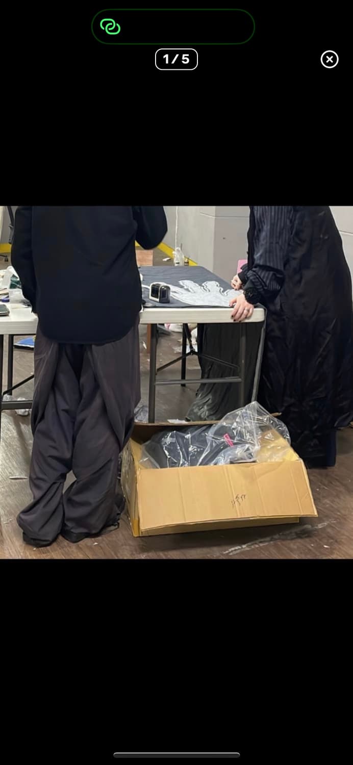 [L] jiyongkim 드레이프 팬츠 22aw 상품이미지2