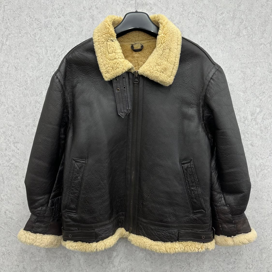 100 미공군 TYPE B-3 남자 무스탕 상품이미지1