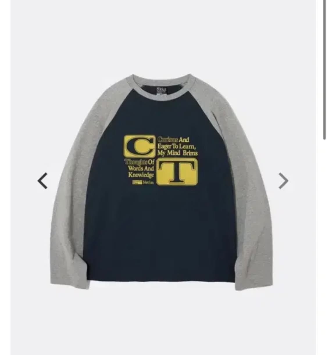 테켓 teket 미닝 롱슬리브 네이비 m 상품이미지1