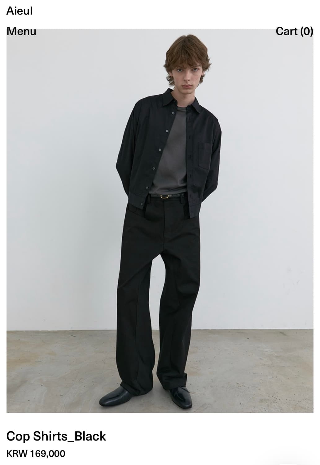 aieul 콥셔츠 상품이미지1