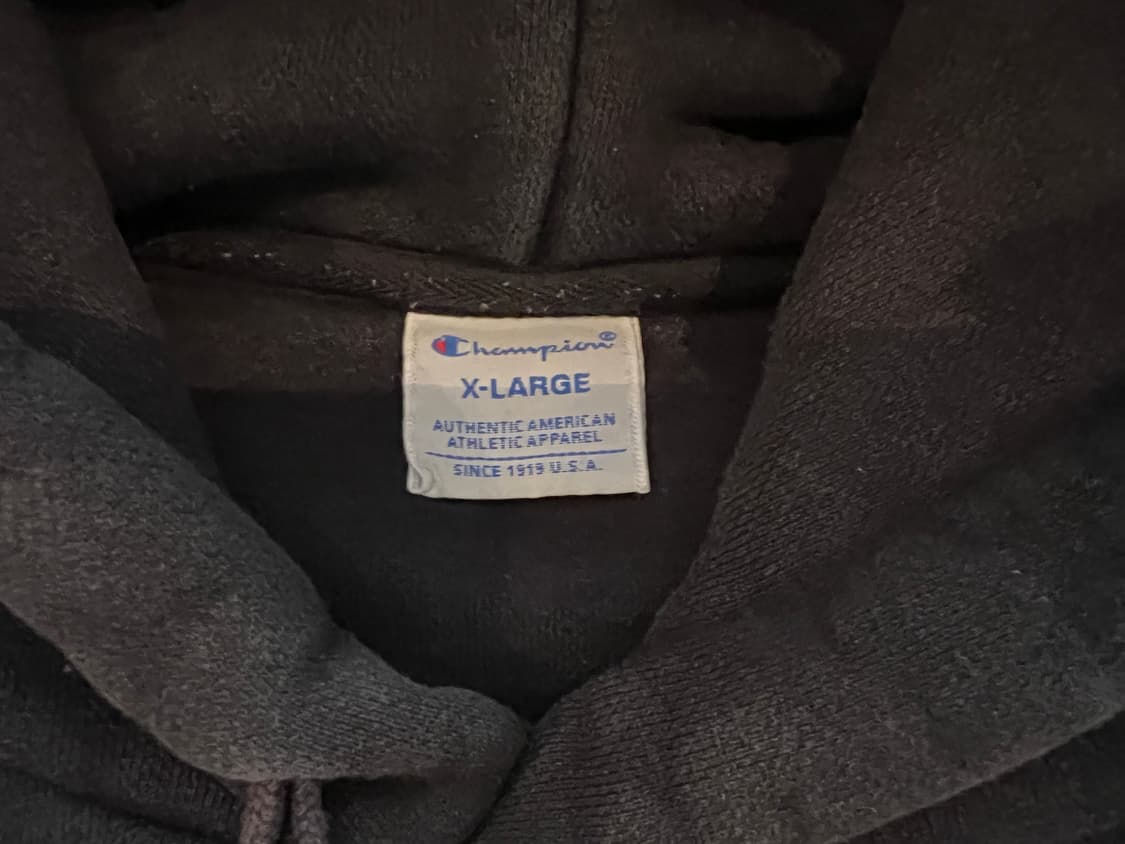 챔피온 재팬 빅로고 후드(블랙) XL 상품이미지3