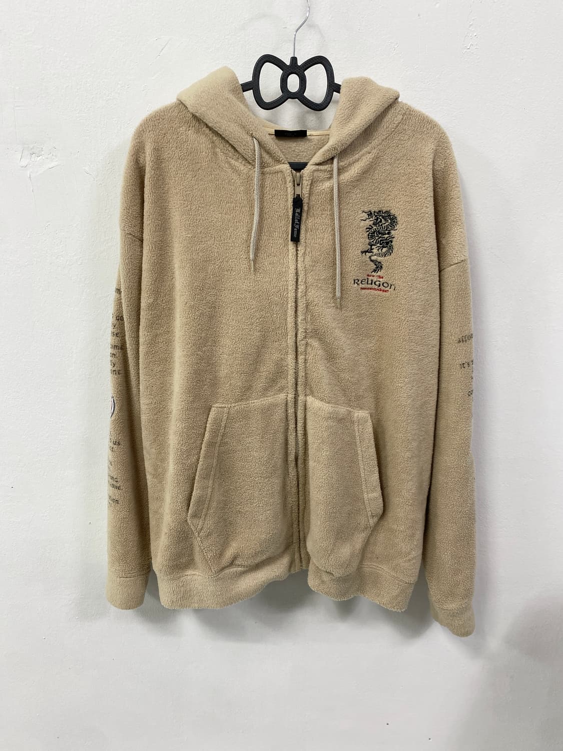 [HALL OF FAME] 오리엔탈 드래곤 펑크 후드집업 상품이미지4