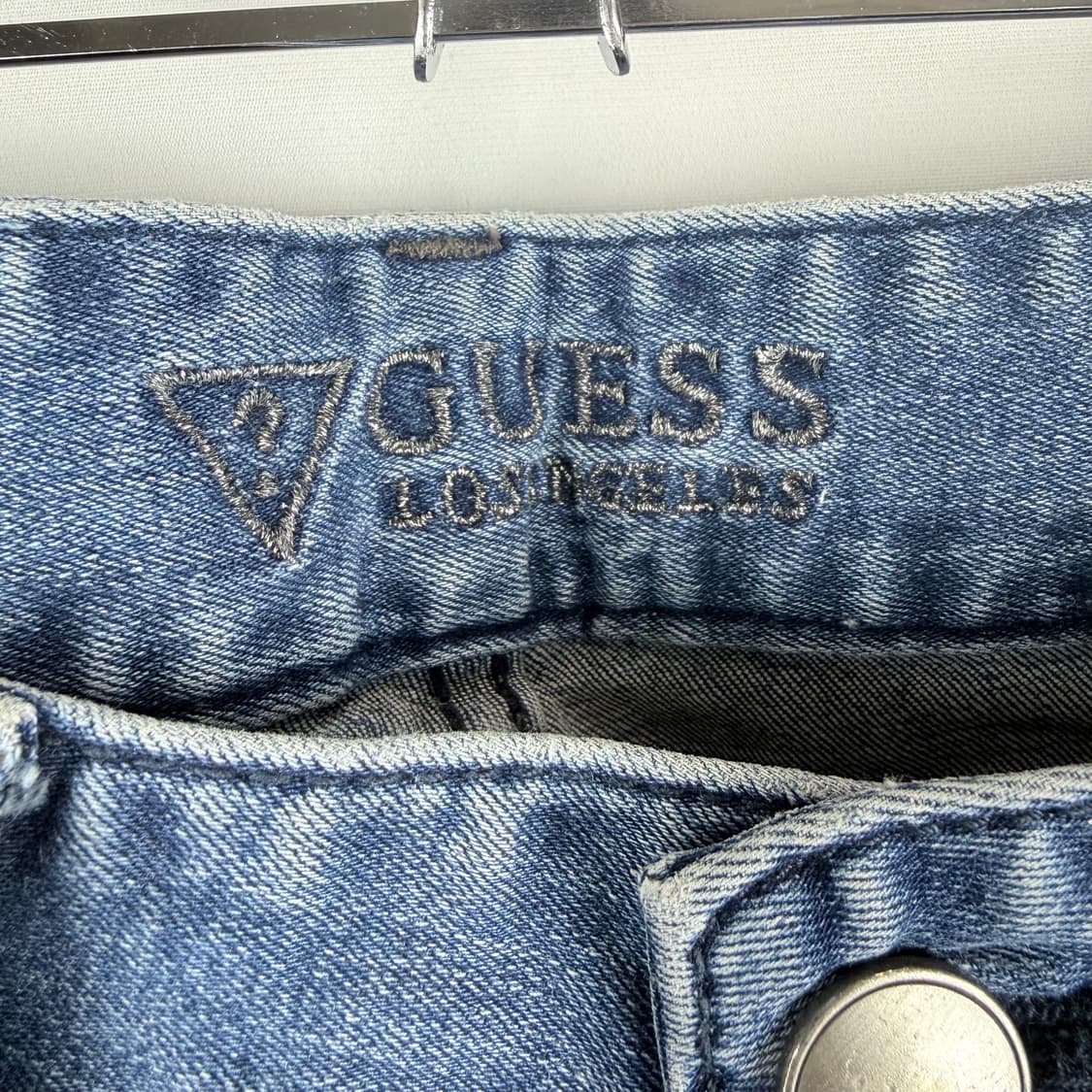 (34) 게스 슬림핏 데미지 데님 팬츠 상품이미지3