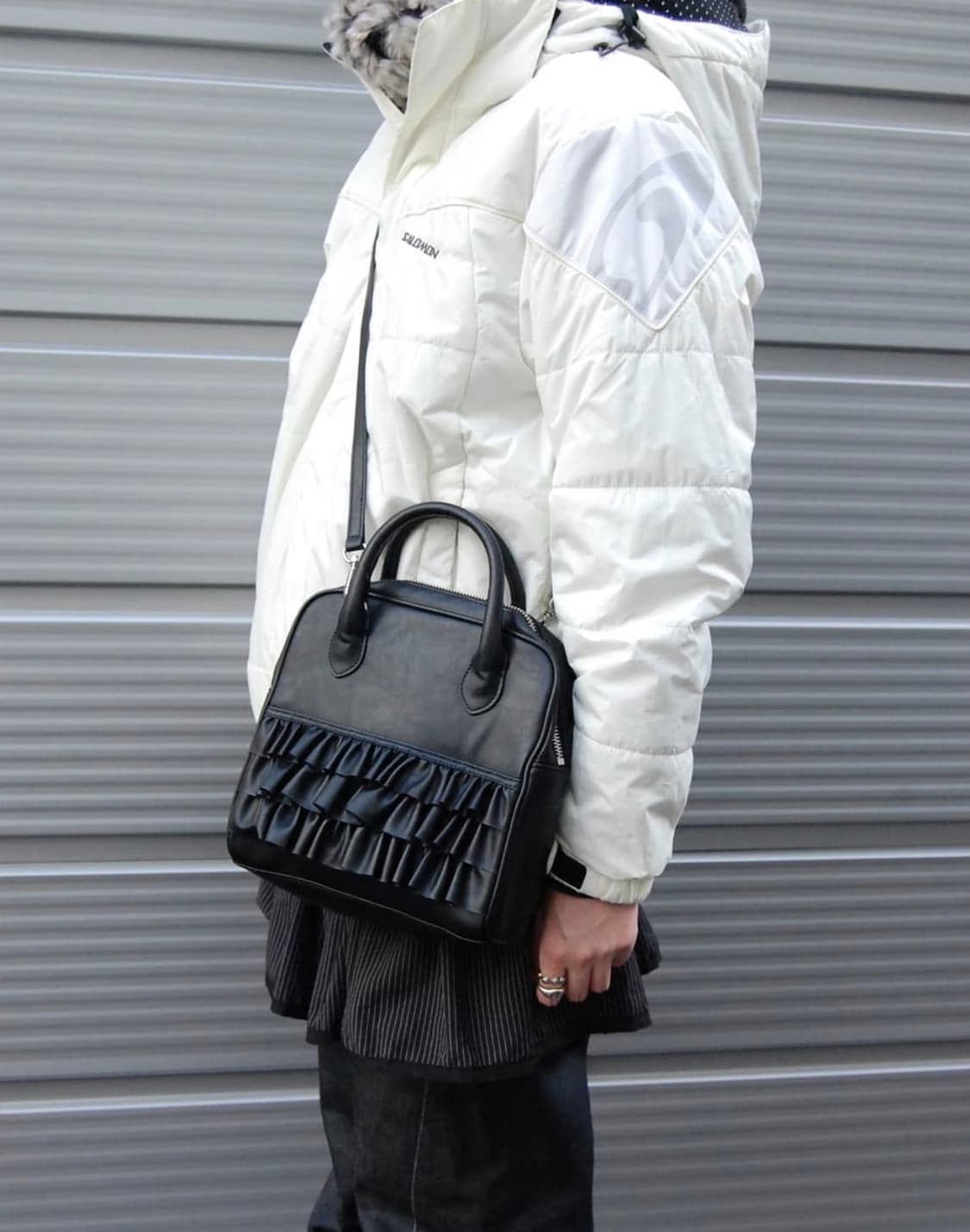 merryjenny 프릴 토트백 꼼데토트백 상품이미지2