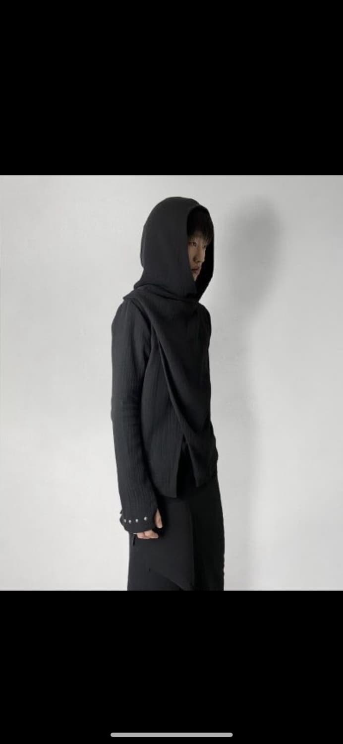 구함 0030 dasschloss Draped hood jacket 상품이미지1