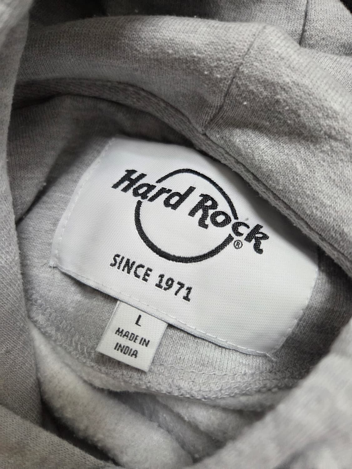 하드락 카페 후드 회색 상품이미지3