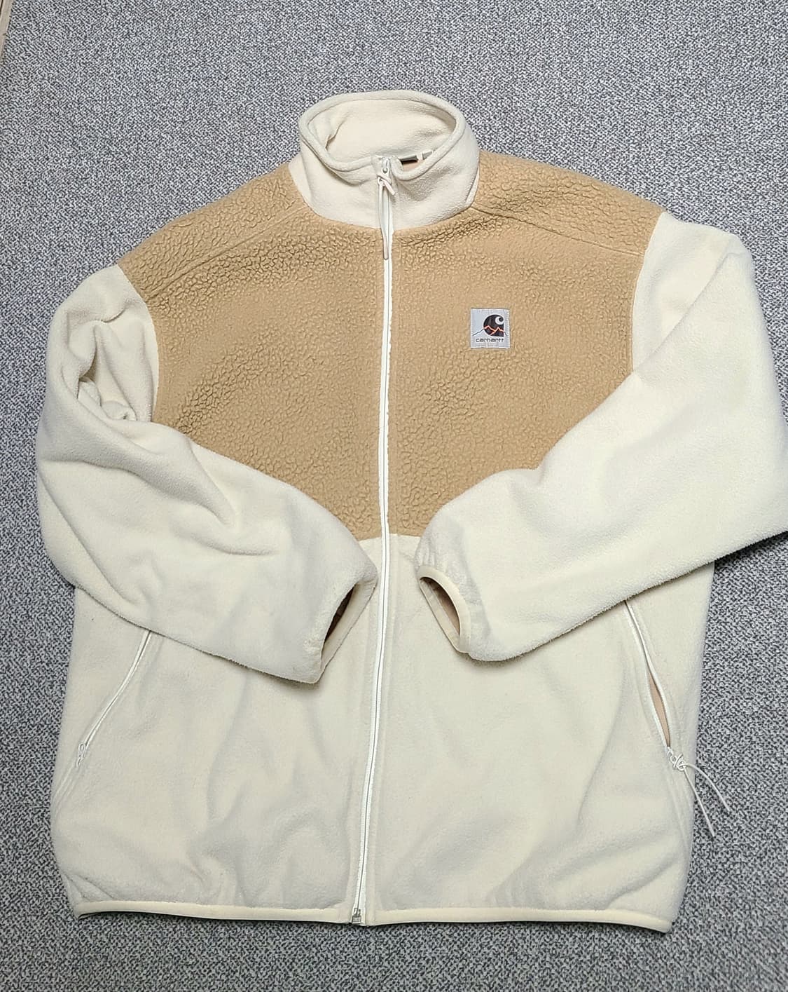 칼하트 아웃도어 C 플리스 자켓 오버사이즈  S  로 100 까지 무난 상품이미지1