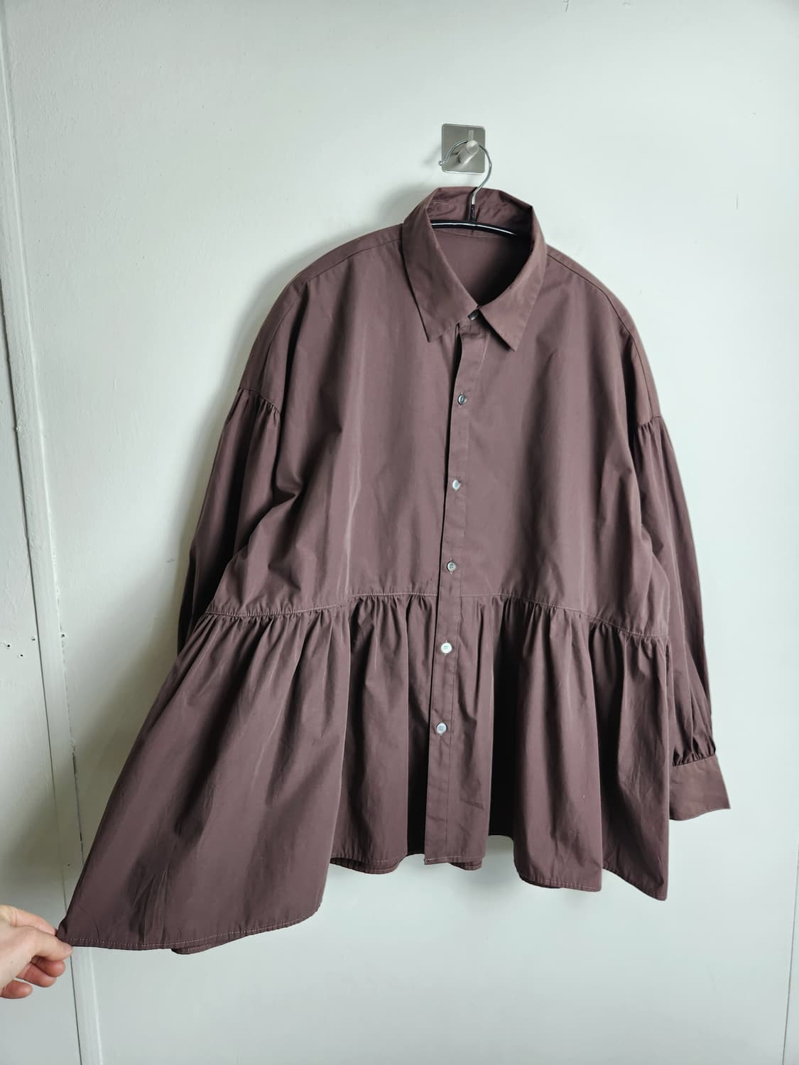 셔링 블라우스 상품이미지6