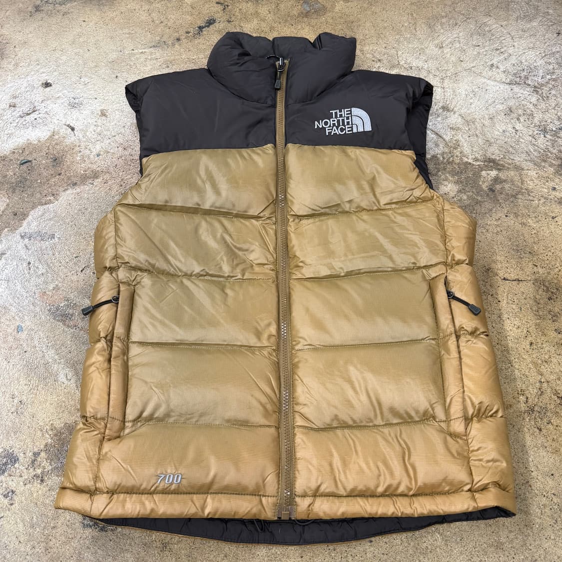 노스페이스 베이지 브라운 패딩 조끼 85 상품이미지2