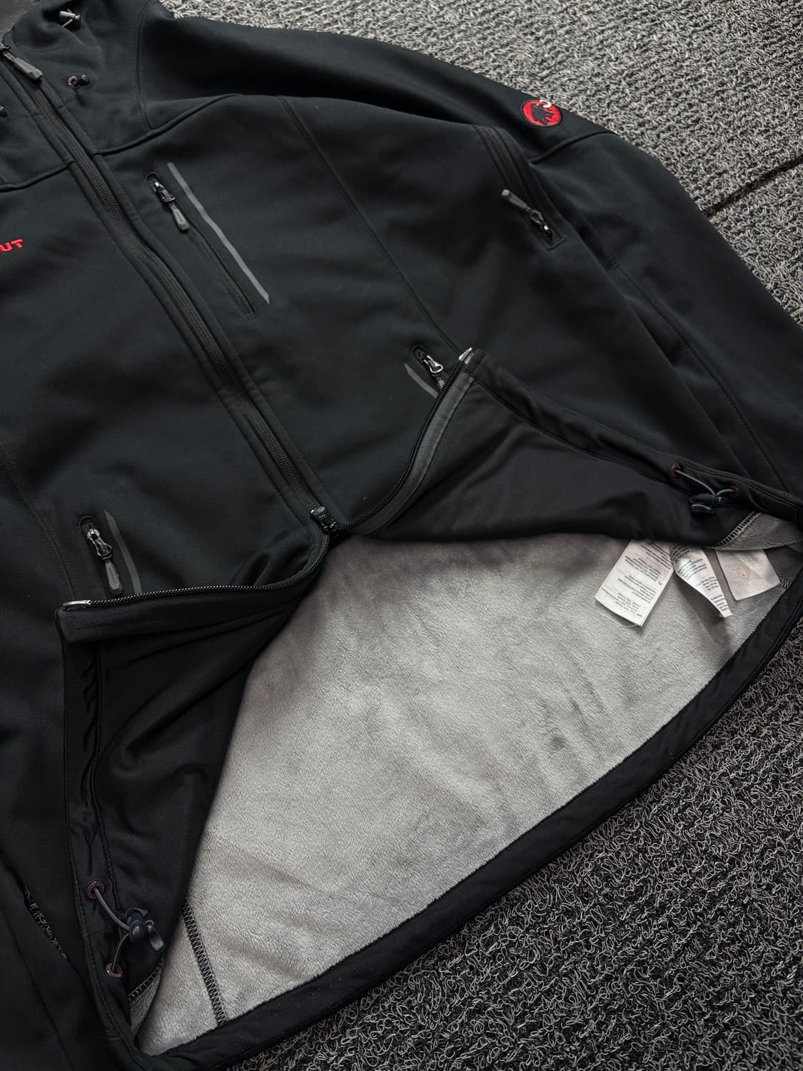 마무트 소프트쉘 윈드스토퍼 이너 플리스 자켓 1805 상품이미지3