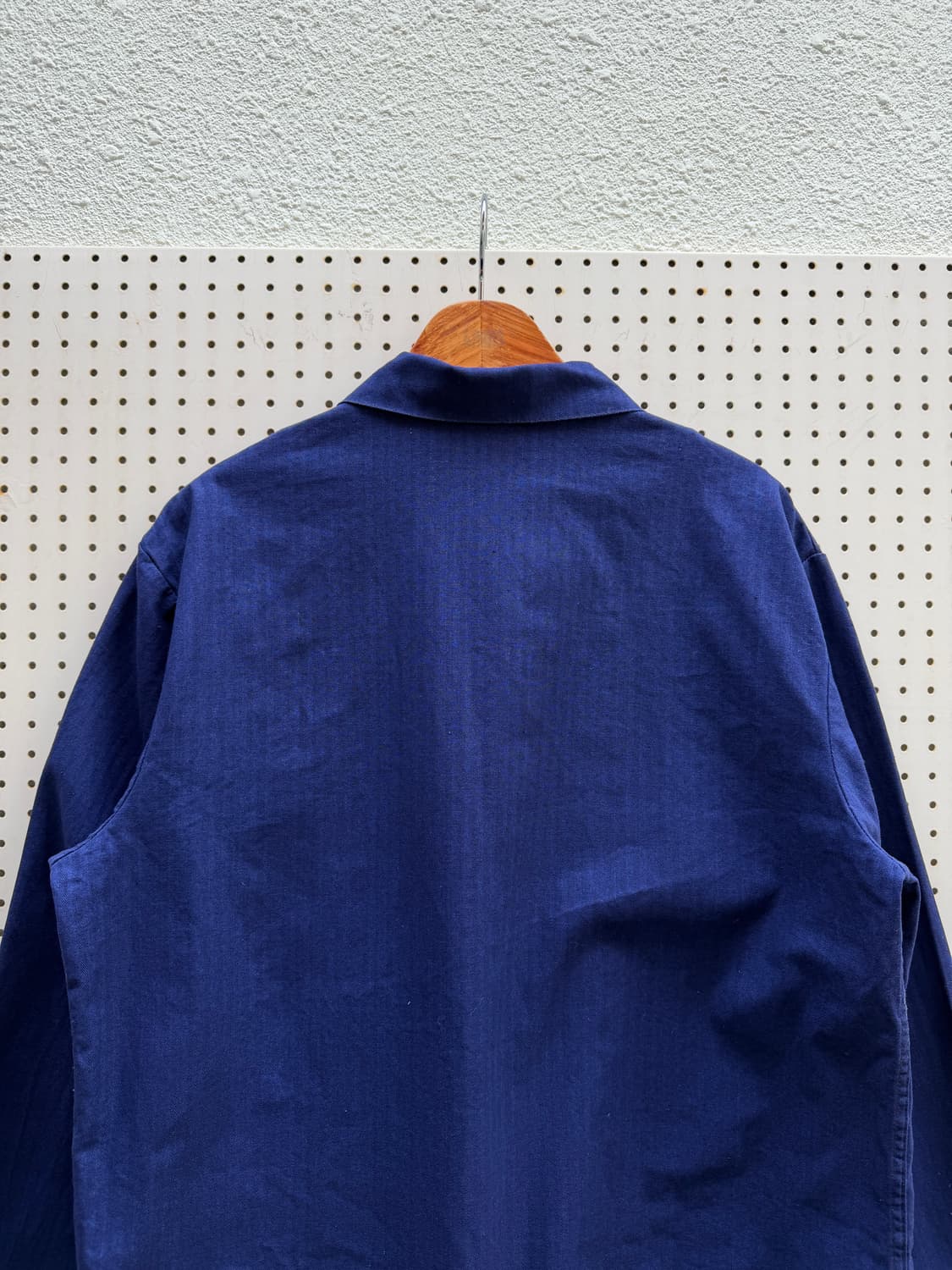 OLD VINTAGE PURPLE NAVY HBT 헤링본 프렌치워크자켓 상품이미지6