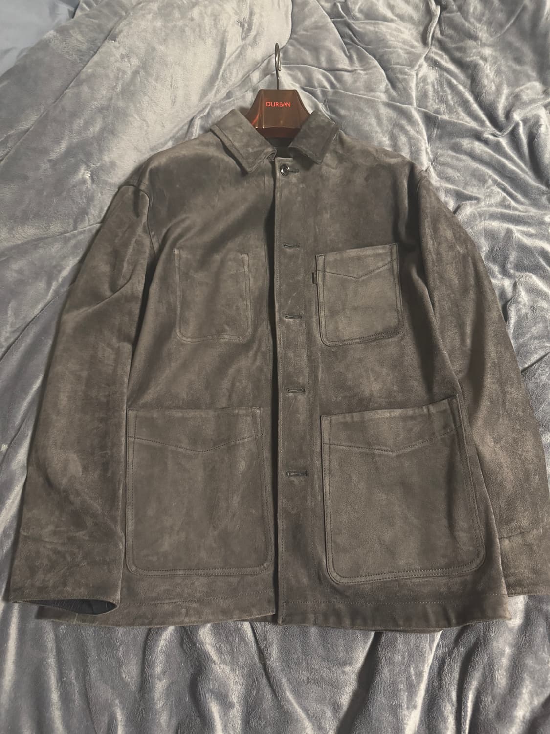 포터리 스웨이드 레더 초어자켓 2사이즈 상품이미지3