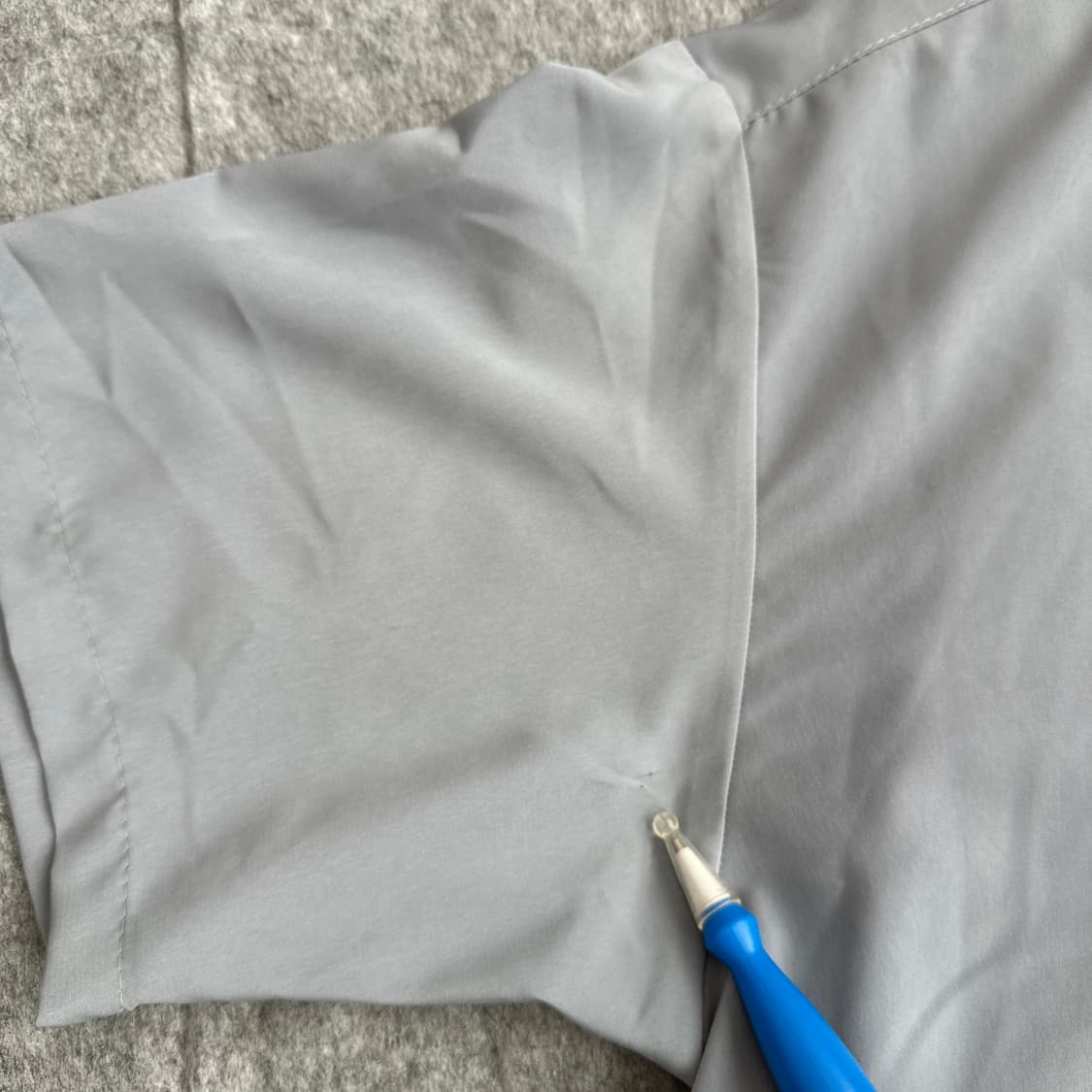 칼탑 Caltop OG 솔리드 반팔 셔츠 그레이 (미국제조 오리지널)  상품이미지10