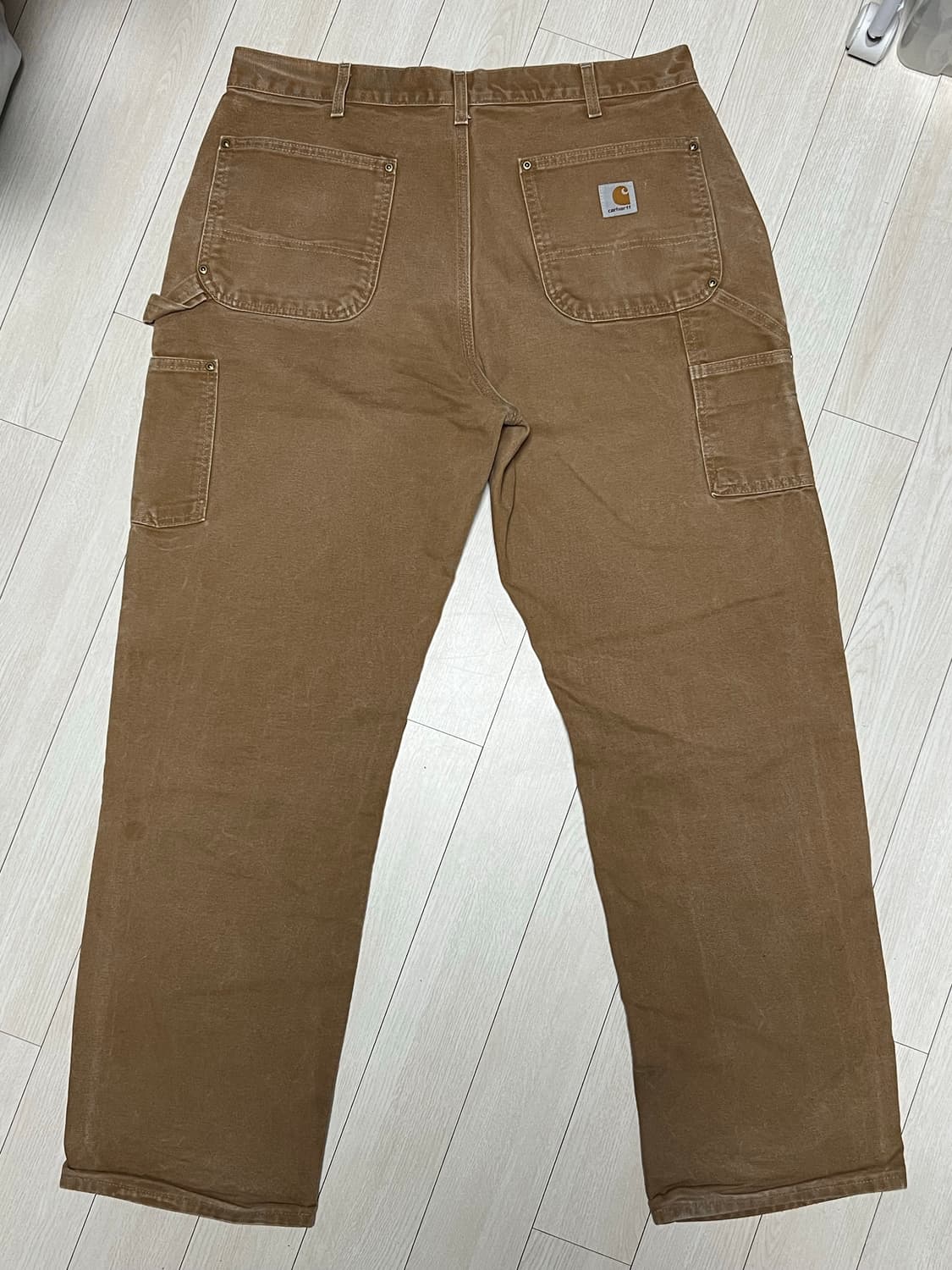 칼하트더블니워크팬츠 36x32 BRN 상품이미지4