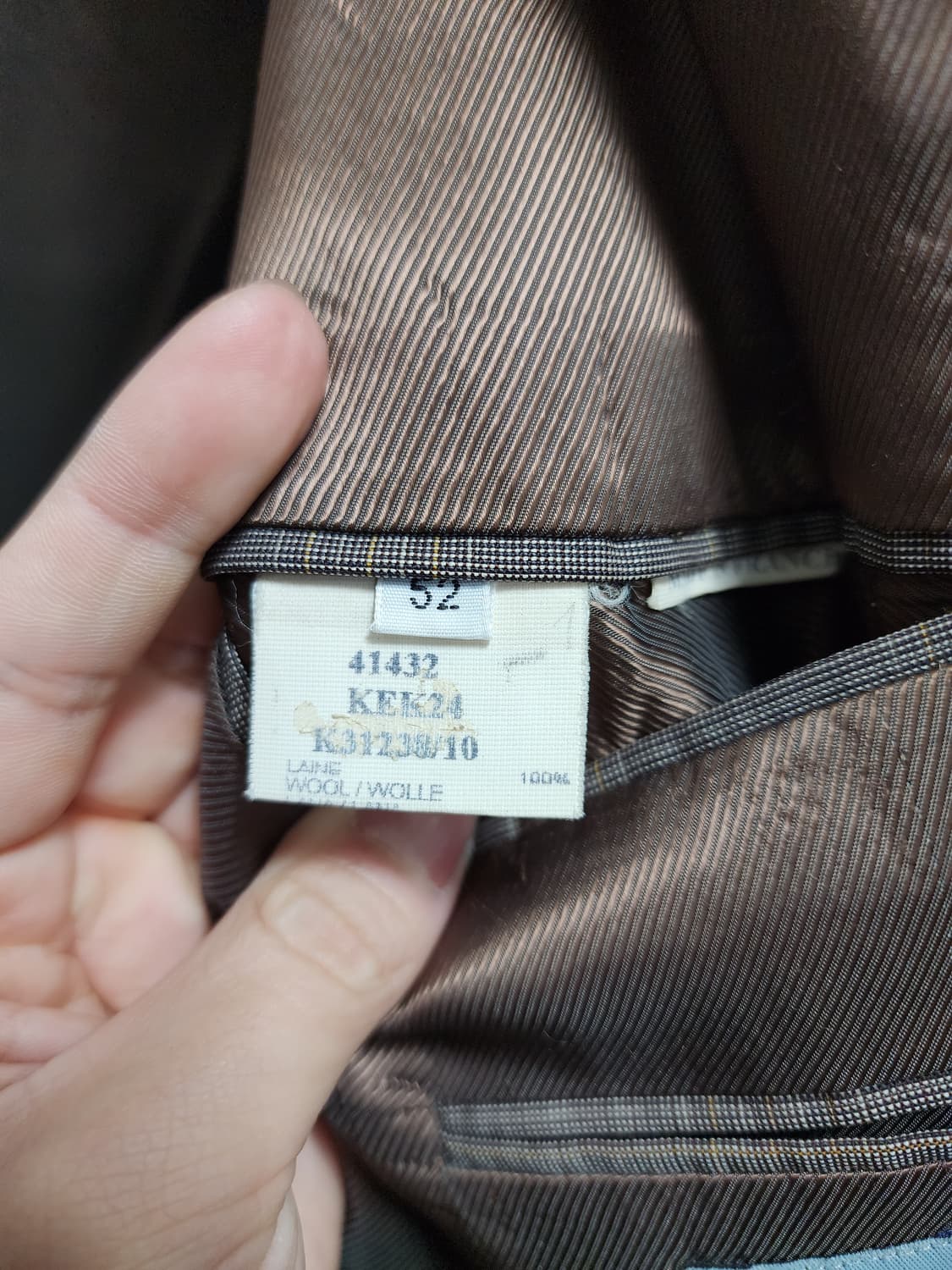 KENZO 겐조 프랑스산 쓰리버튼 블레이저 상품이미지5