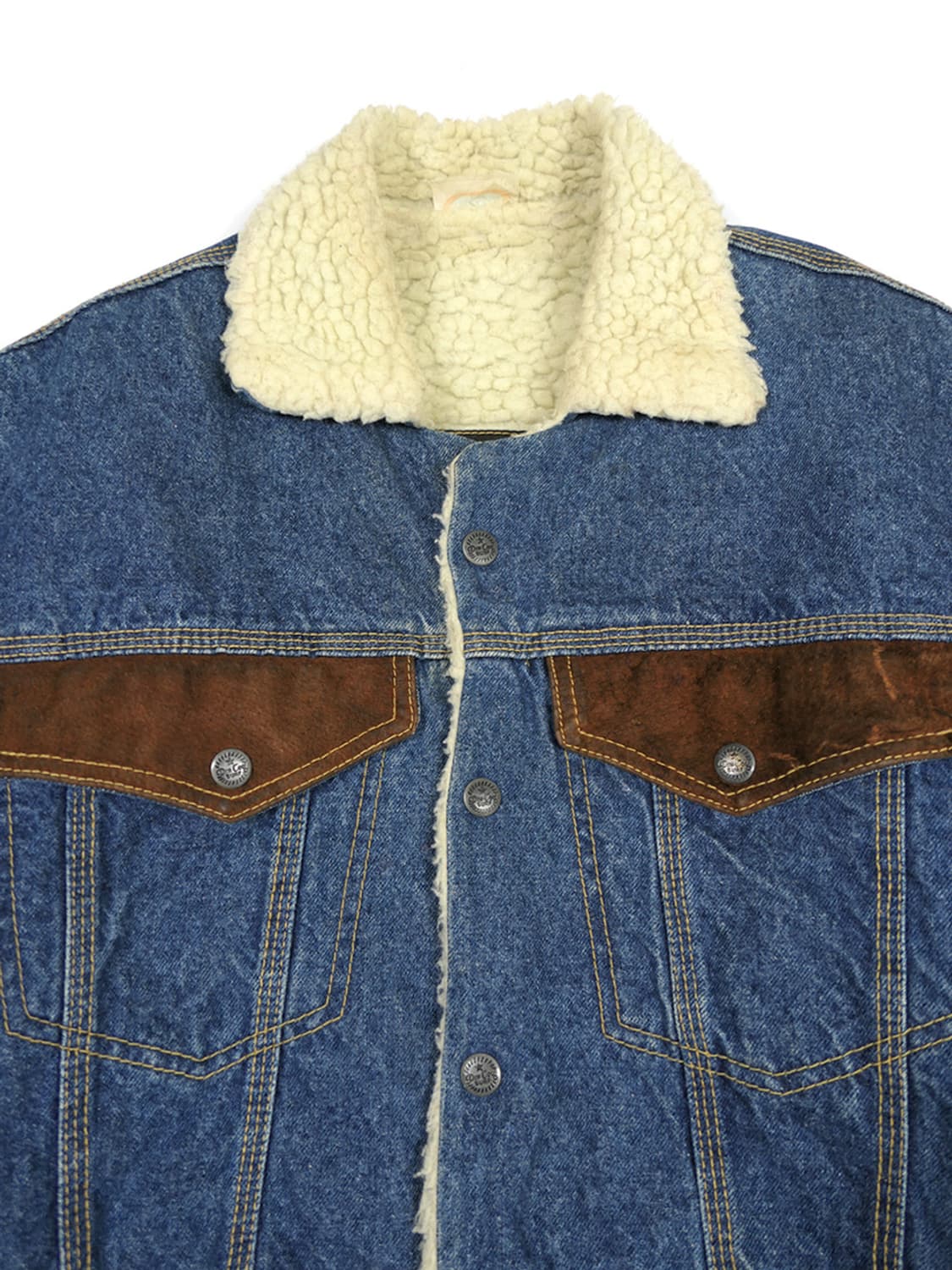 Dincoy sherpa denim jacket 상품이미지2