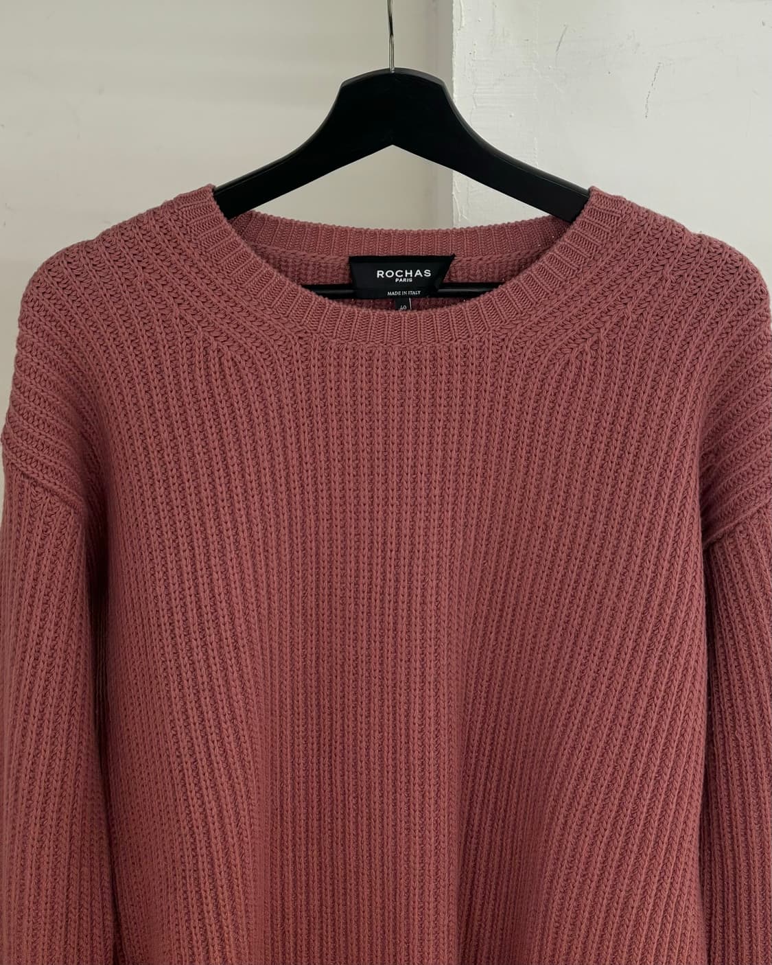 로샤스 더스티 로즈 울 니트 상품이미지2