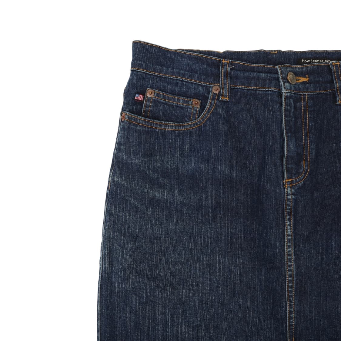 폴로진스 랄프로렌 미디 데님 스커트 상품이미지5