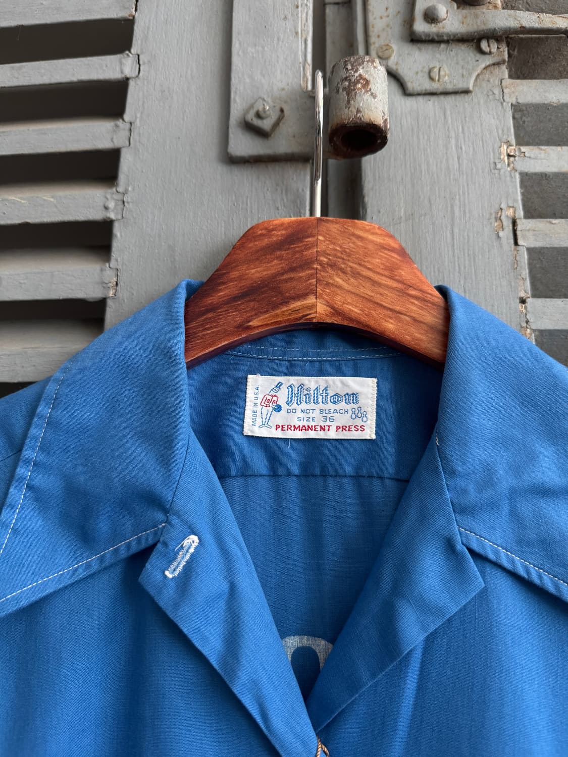 [M]6~70's Hilton Made in USA 볼링 셔츠 상품이미지3