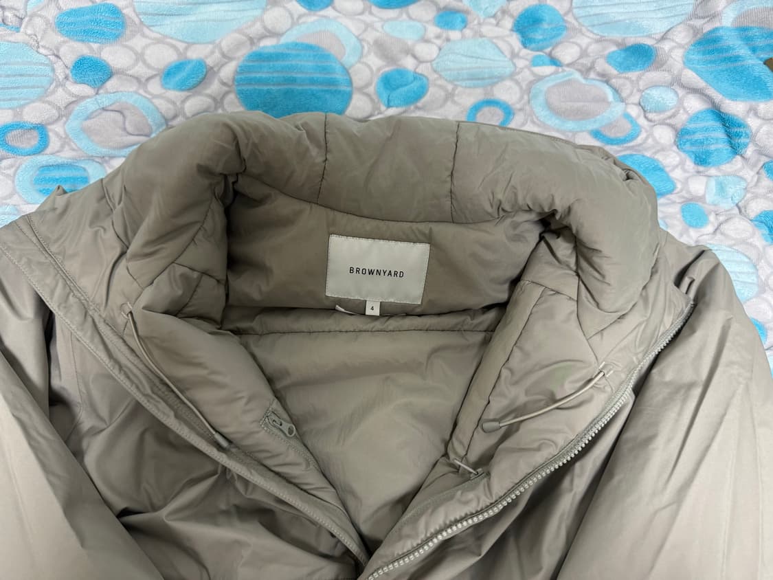 브라운야드 라이트 후디드 자켓 올리브그레이 4 상품이미지3