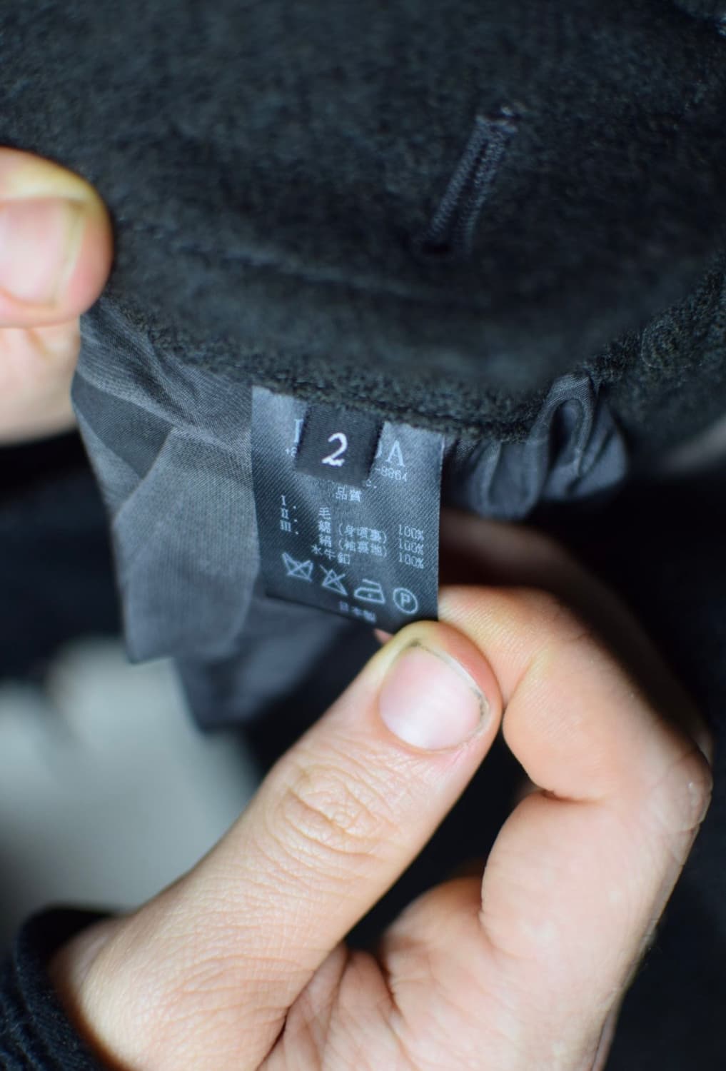 Devoa AW21 wool herringbone coat 상품이미지8