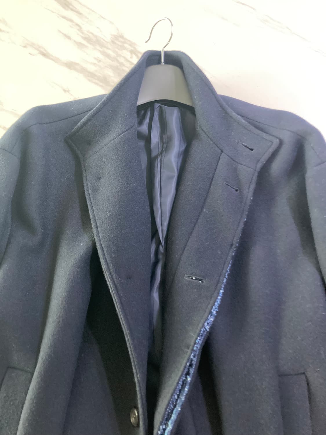 반츠 서스테인 서플라이 울코트 네이비 1 상품이미지4