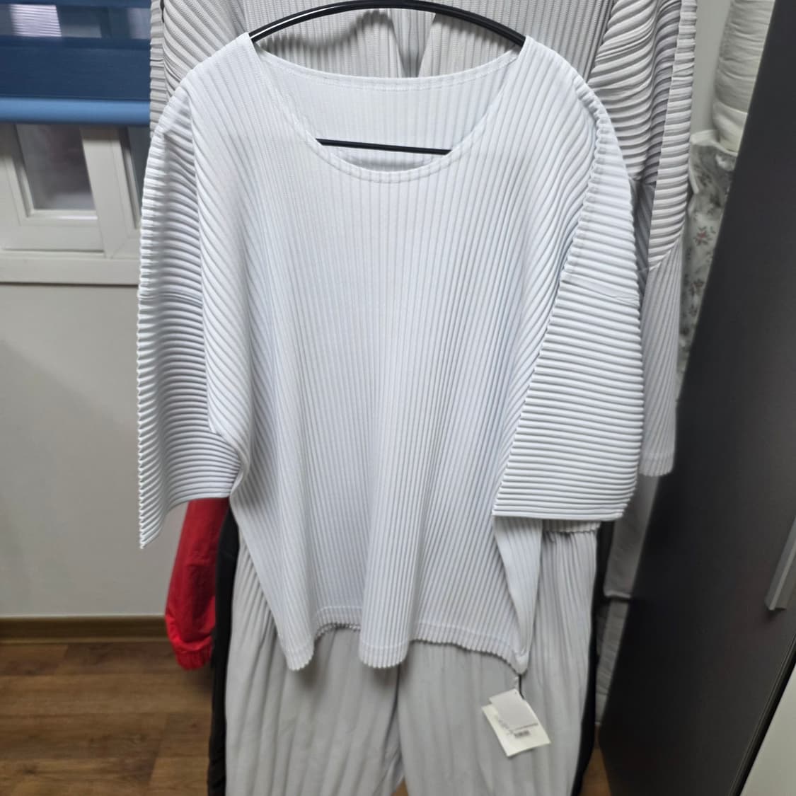 옴므 플리세 가디건 바지 상품이미지5