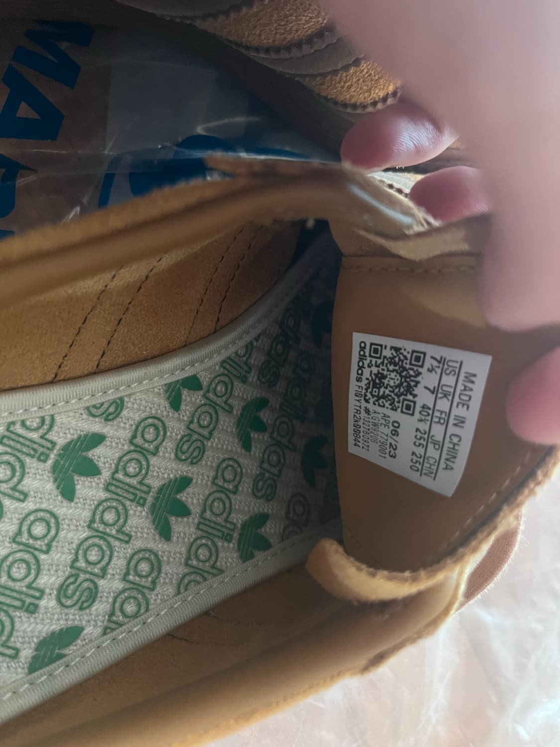 아디다스 토바코 그루엔 메사 브라운 데저트 255 상품이미지2