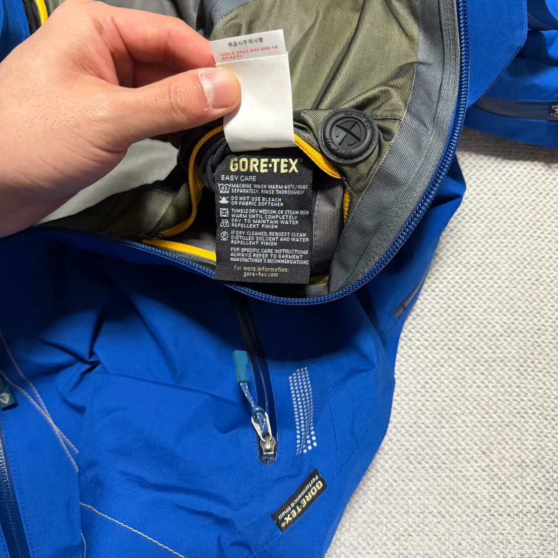 블랙야크 고어텍스 퍼포먼스 쉘 바람막이 자켓 상품이미지7