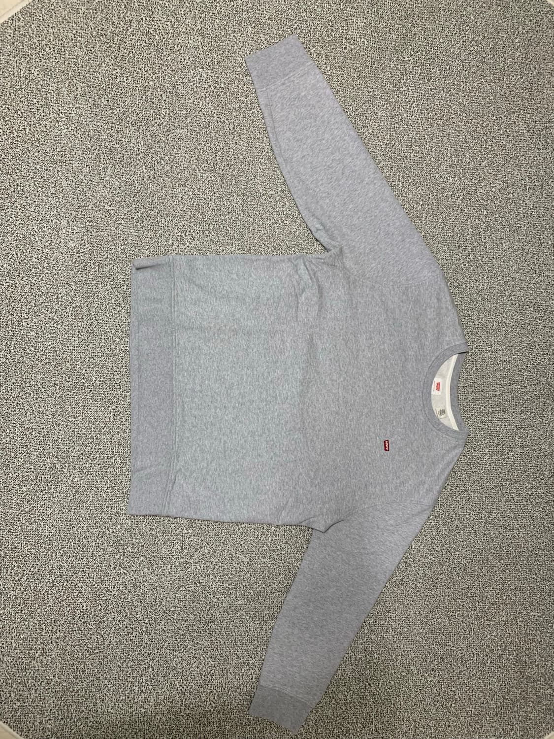 리바이스 그레이 맨투맨 XL 상품이미지1