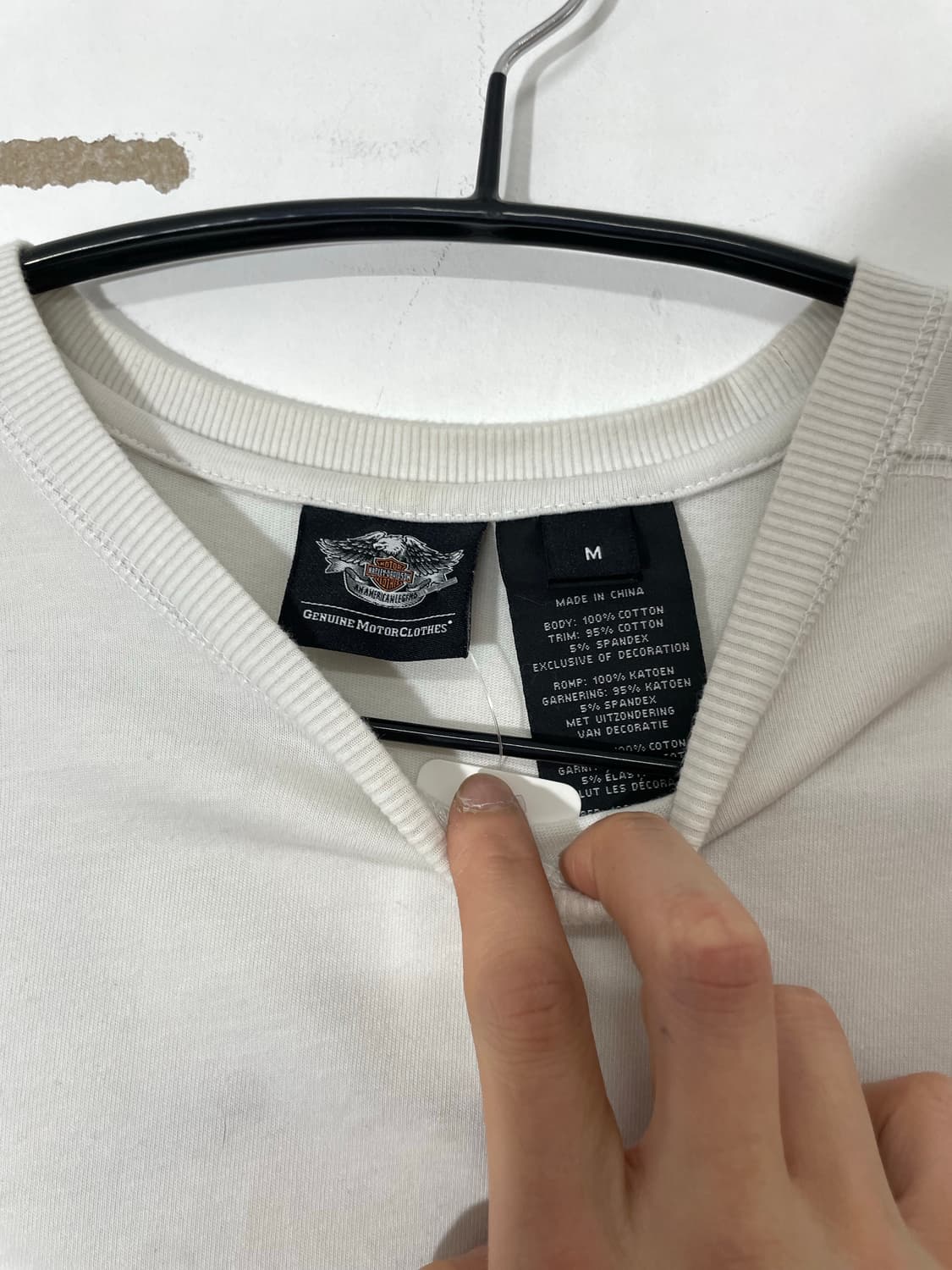 할리데이비슨 스컬 롱슬리브 상품이미지5