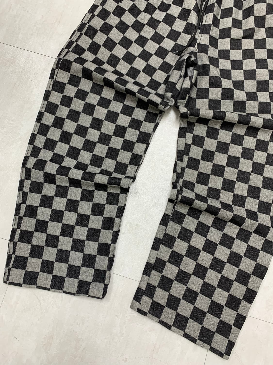 Brown breath 체크 벌룬 팬츠 #601 상품이미지3