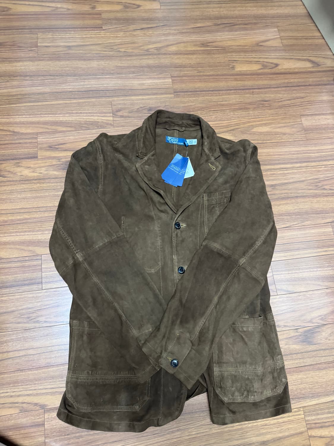 폴로 스웨이드 자켓 xl(새상품) 상품이미지1