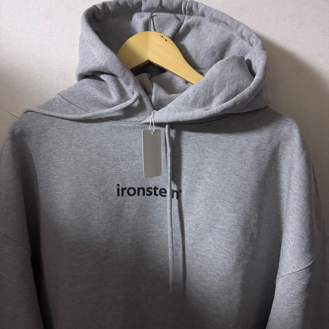 아이언슈타인 ironstein로고 후드 L (남성 100-슬림 105) 상품이미지2