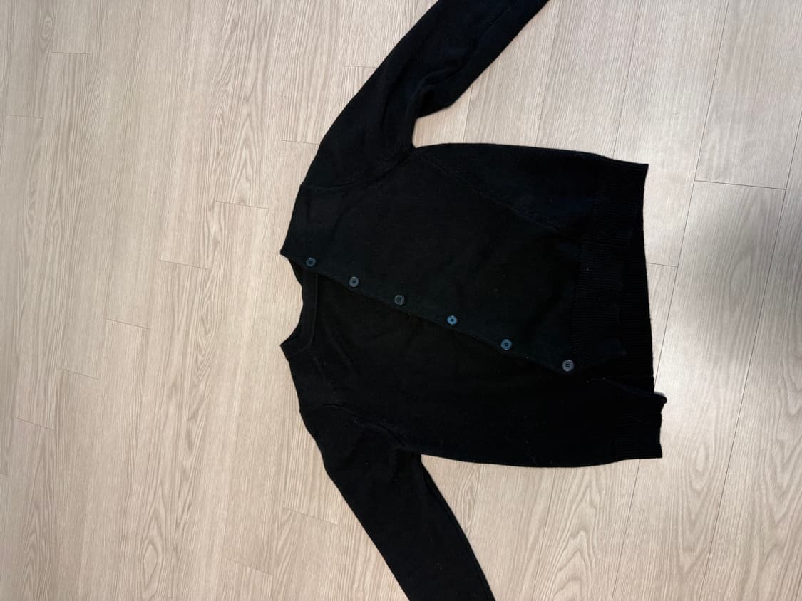 누마레 EE 가디건 검정색 L사이즈  상품이미지2