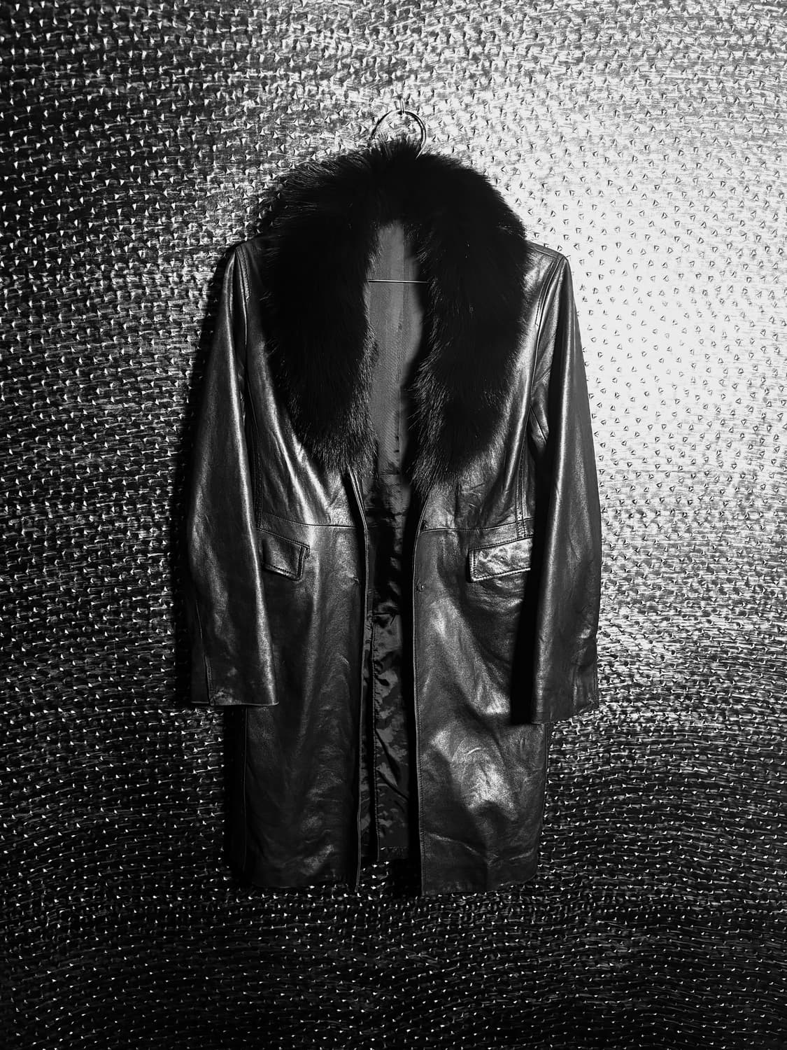 Comme ca du mode 퍼넥 레더코트 상품이미지1