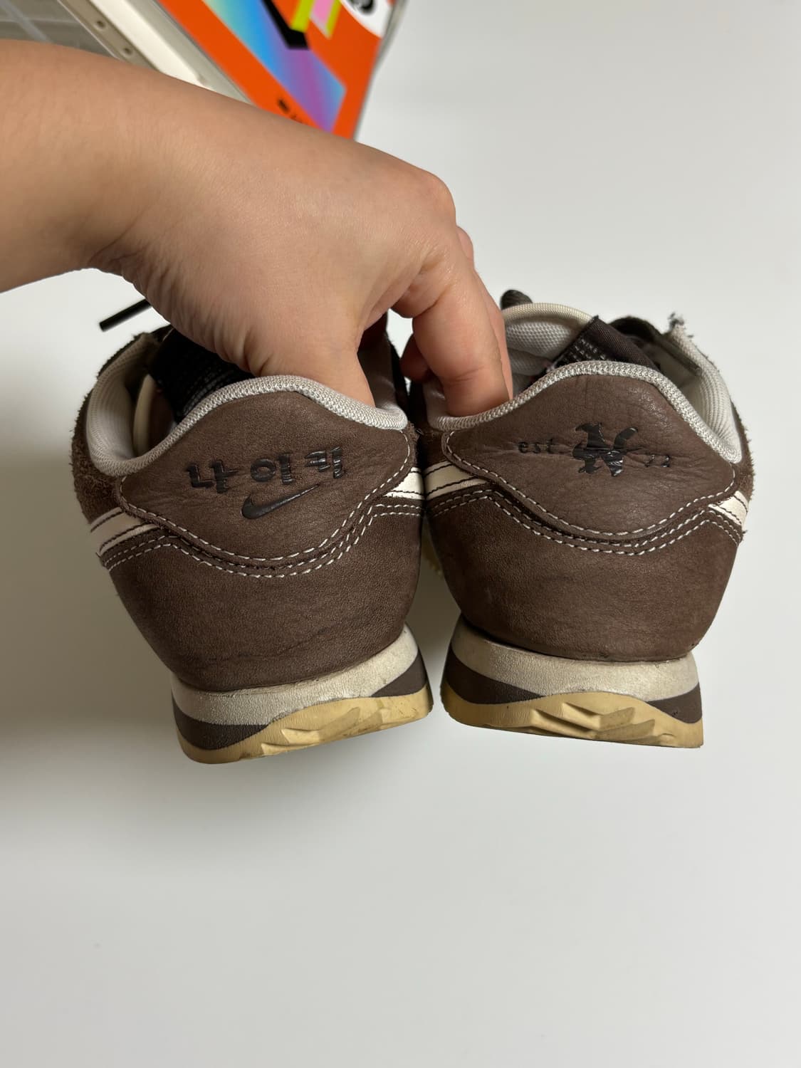 230 나이키 코르테즈 한글날 브라운 상품이미지3