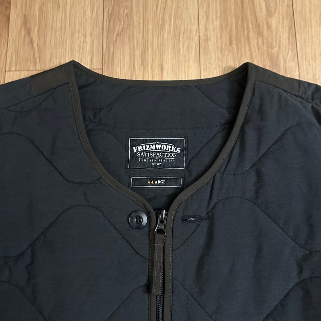 프리즘웍스 M1965 필드 라이너 자켓 블랙 XL 상품이미지2