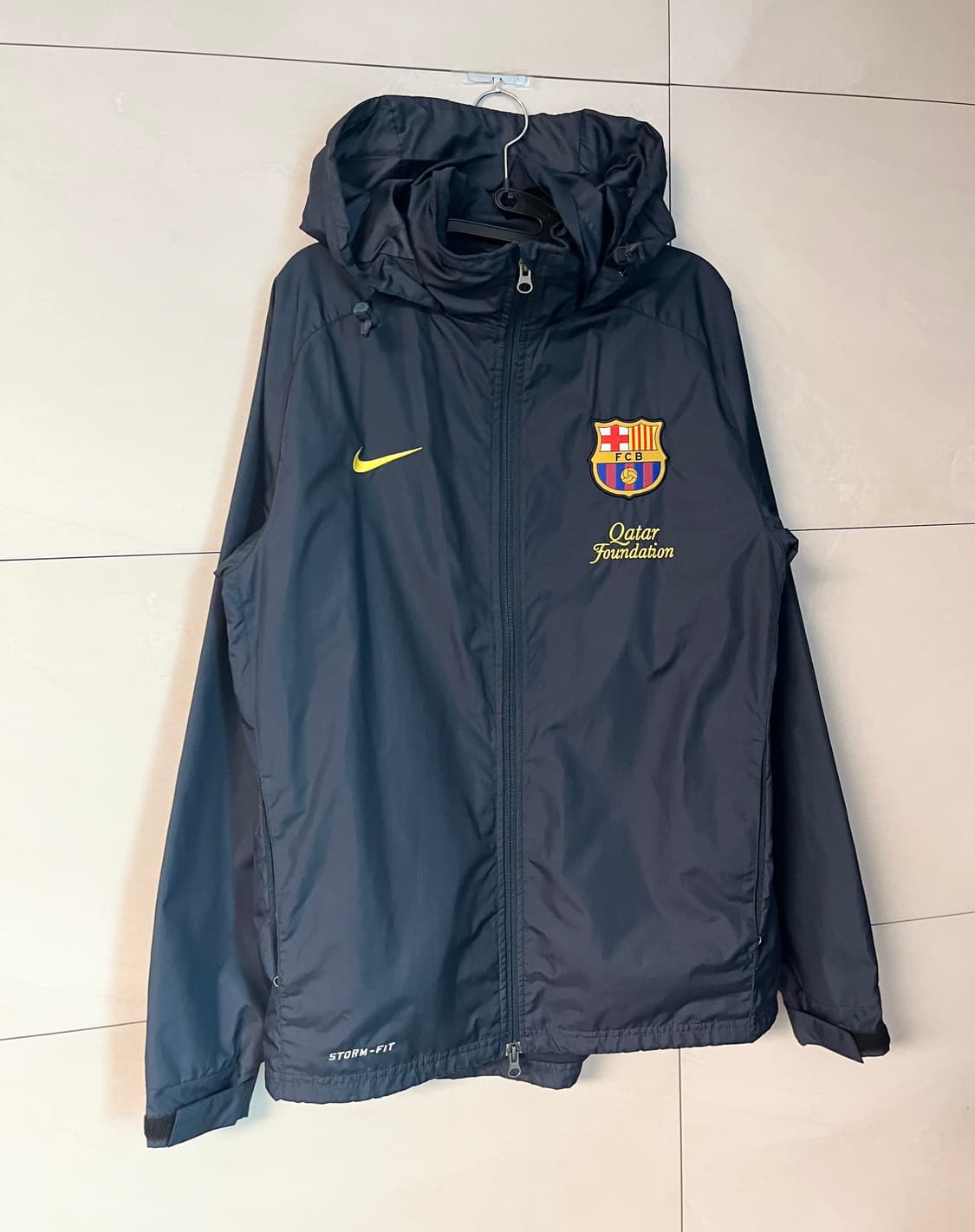 나이키 FC 바르셀로나 스톰핏 바람막이 네이비 [S] 상품이미지3