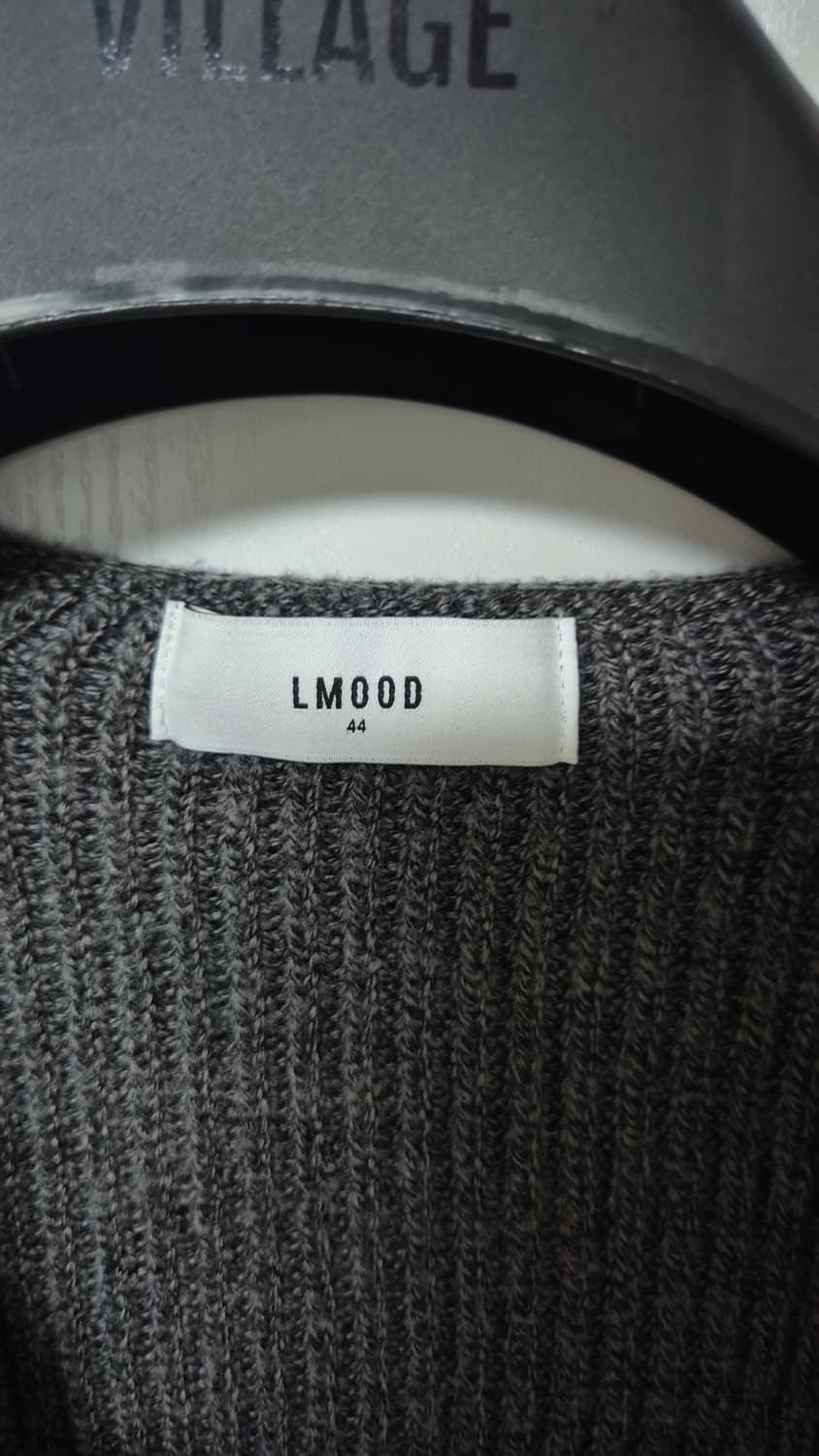 엘무드 브룩 가디건 44사이즈 트위드그레이 상품이미지1