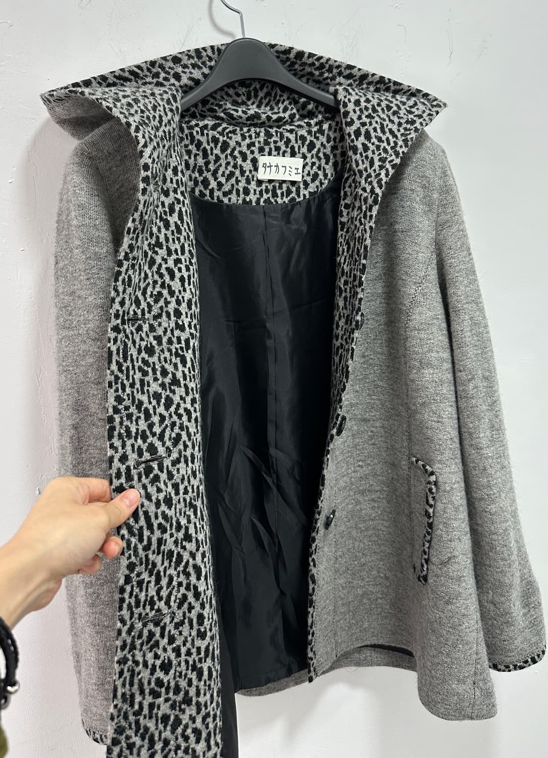 Vintage leopard knit jacket  상품이미지9