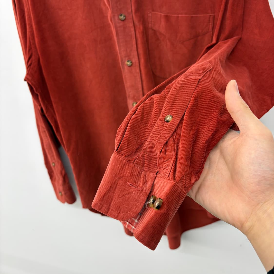 브룩스 브라더스 빈티지 코듀로이 셔츠 남/S 상품이미지3