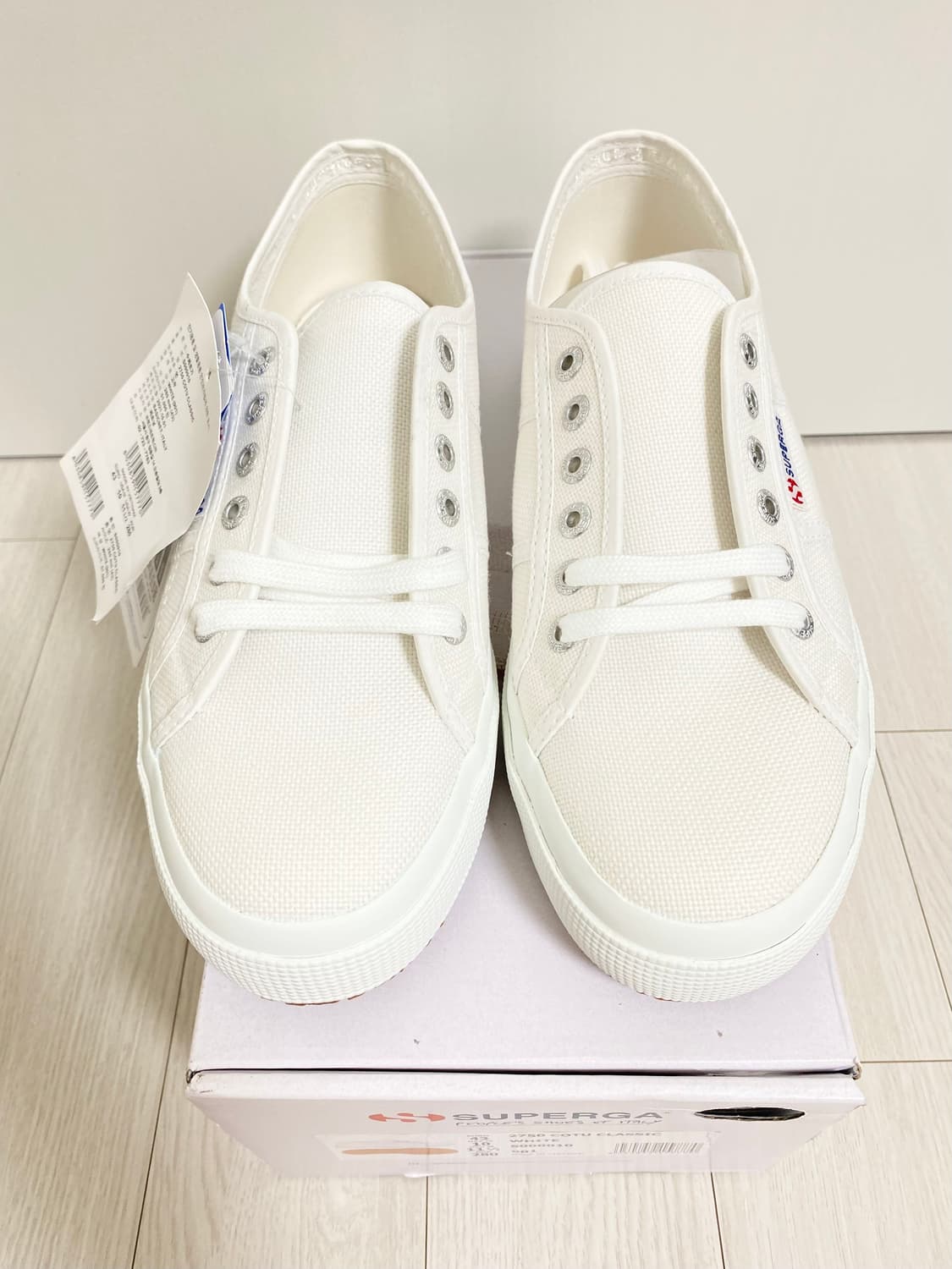 SUPERGA 2750 COTU CLASSIC WHITE 상품이미지3