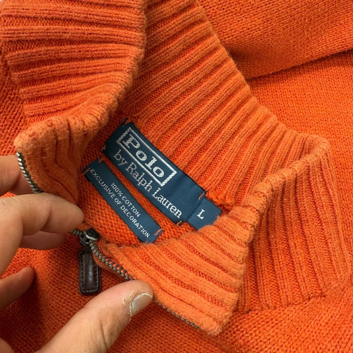 폴로 랄프로렌 반집업 니트 r1813 상품이미지7